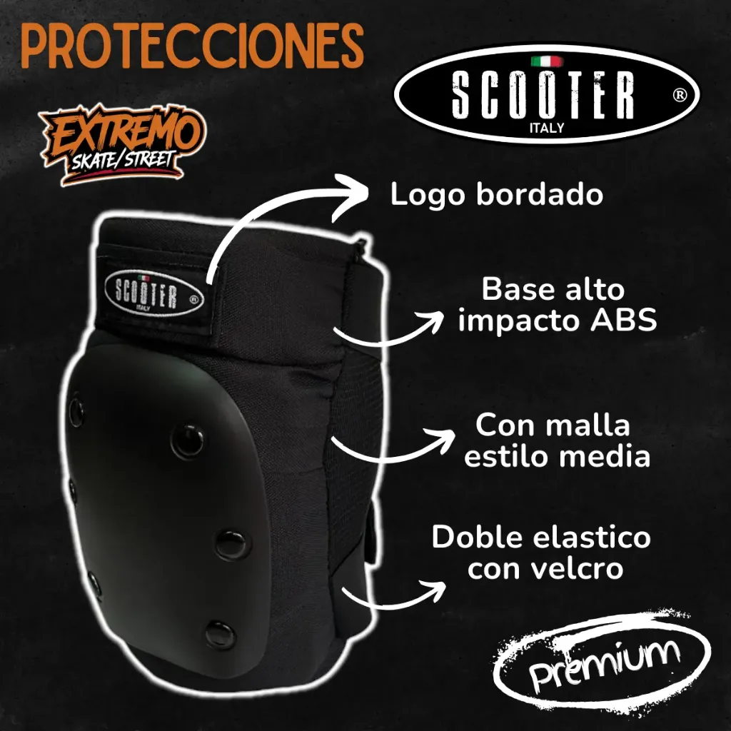 RODILLERA SCOOTER ITALY (M)